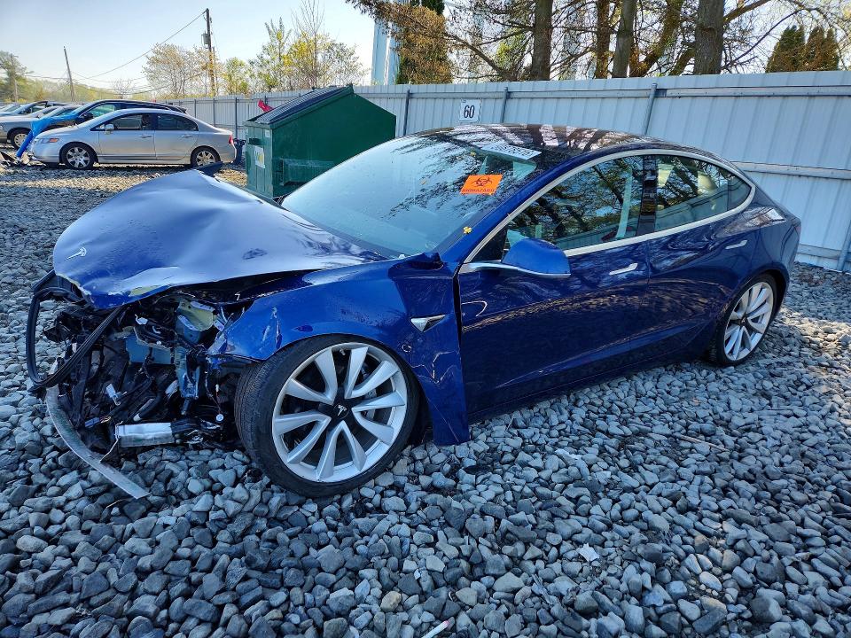 Продаж на аукціоні авто 2018 Tesla Model 3, vin: 5YJ3E1EA2JF009856, номер лоту: 50878516