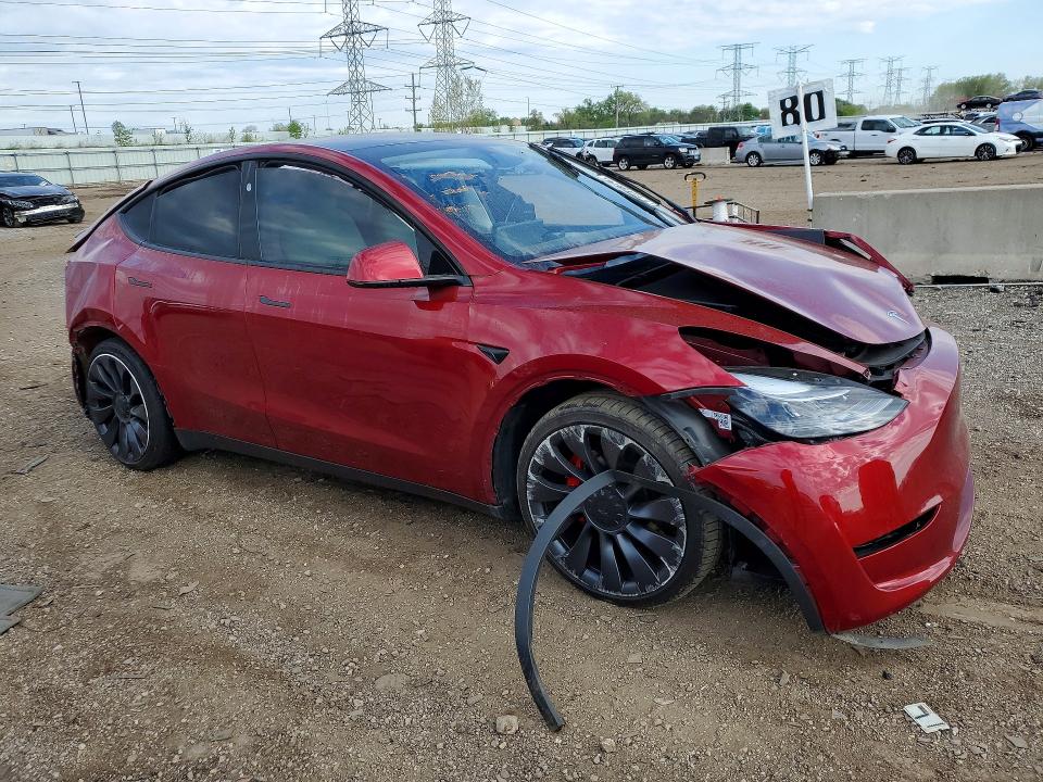 Продажа на аукционе авто 2024 Tesla Model Y, vin: 7SAYGDEF2RA265519, номер лота: 51545976
