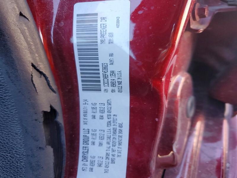 48830096 :رقم المزاد ، 1C3CCCAB9FN538623 vin ، 2015 Chrysler 200 مزاد بيع