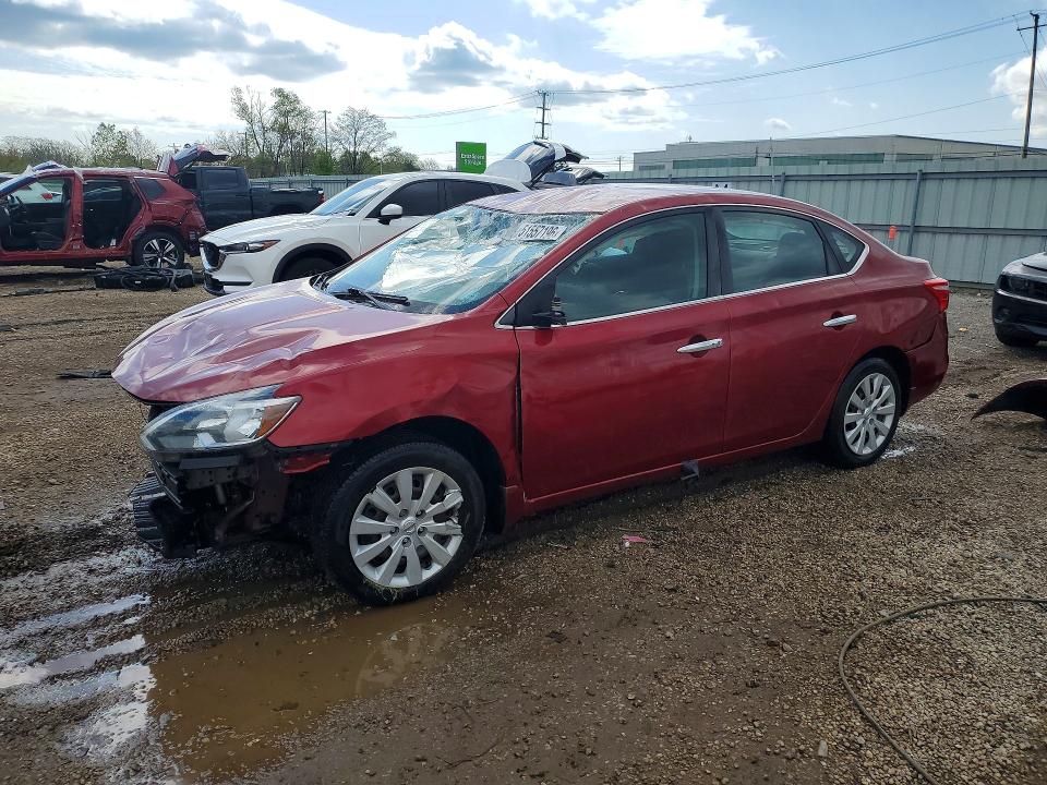 2017 Nissan Sentra მანქანა იყიდება აუქციონზე, vin: 3N1AB7AP9HY410772, აუქციონის ნომერი: 51557196