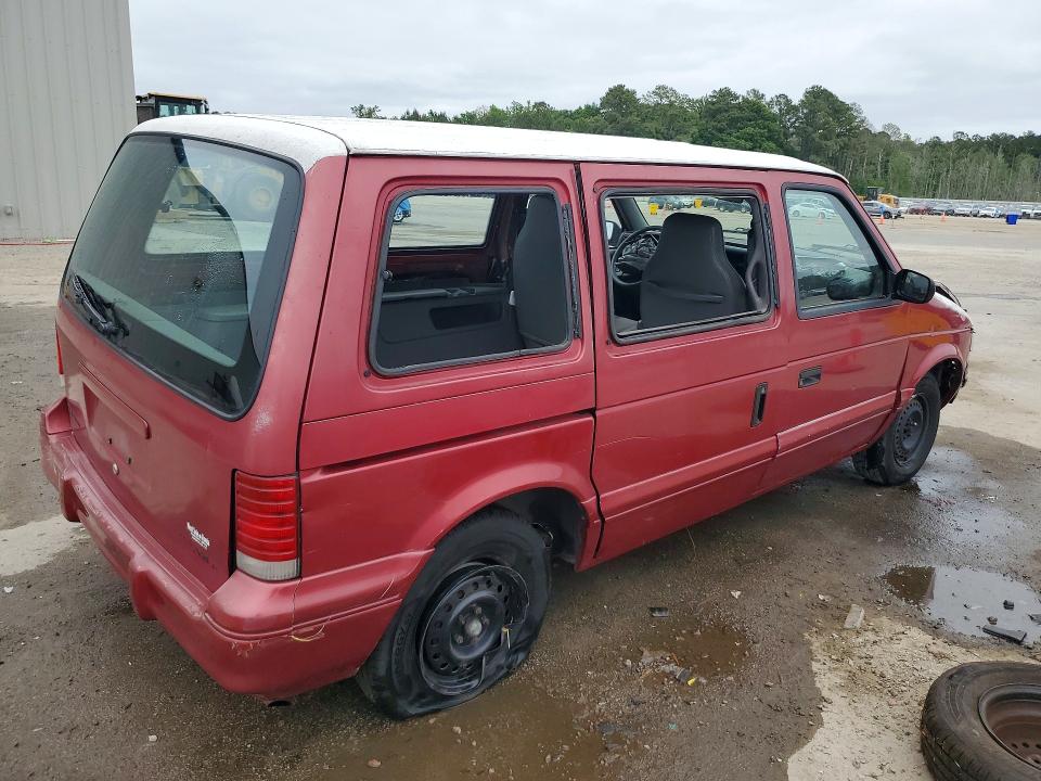 50460586 :رقم المزاد ، 2P4GH253XSR271254 vin ، 1995 Plymouth Voyager مزاد بيع