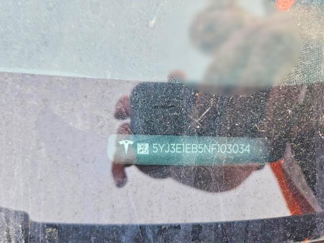 Aukcja sprzedaży 2022 Tesla Model 3, vin: 5YJ3E1EB5NF103034, numer aukcji: 49164876
