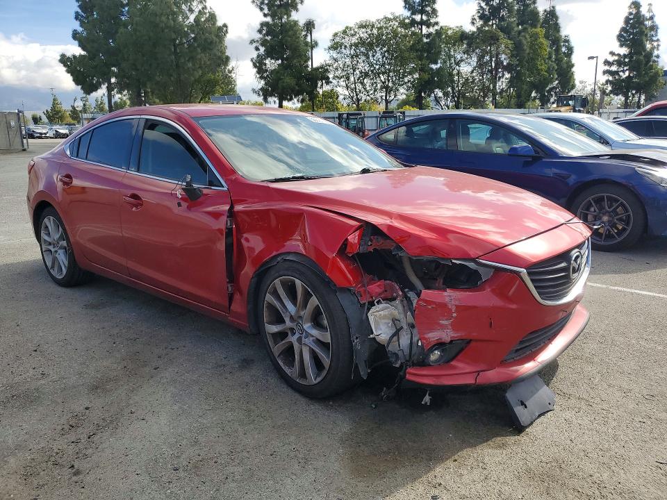 2014 Mazda 6 მანქანა იყიდება აუქციონზე, vin: JM1GJ1V54E1101646, აუქციონის ნომერი: 50681186