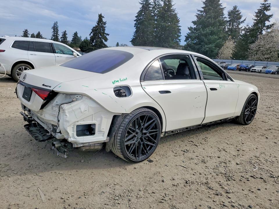 2022 Mercedes-benz S მანქანა იყიდება აუქციონზე, vin: W1K6G7GBXNA099682, აუქციონის ნომერი: 49154096