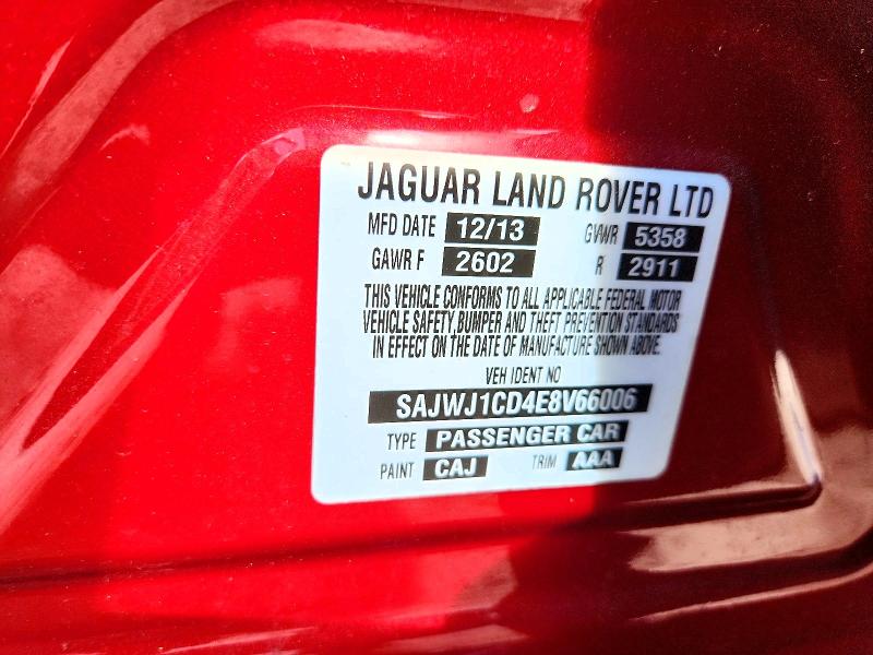 Продаж на аукціоні авто 2014 Jaguar Xj, vin: SAJWJ1CD4E8V66006, номер лоту: 49735656