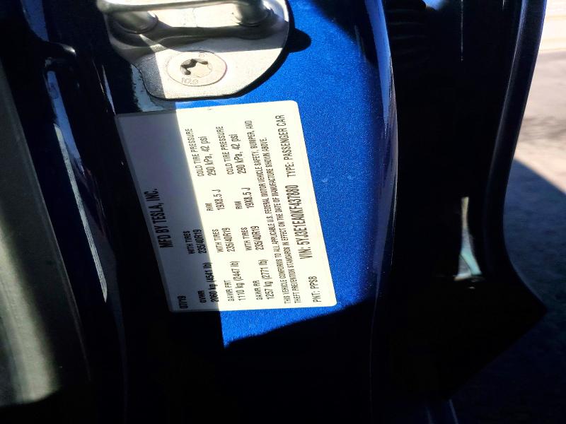 Aukcja sprzedaży 2019 Tesla Model 3, vin: 5YJ3E1EA0KF437880, numer aukcji: 48875126