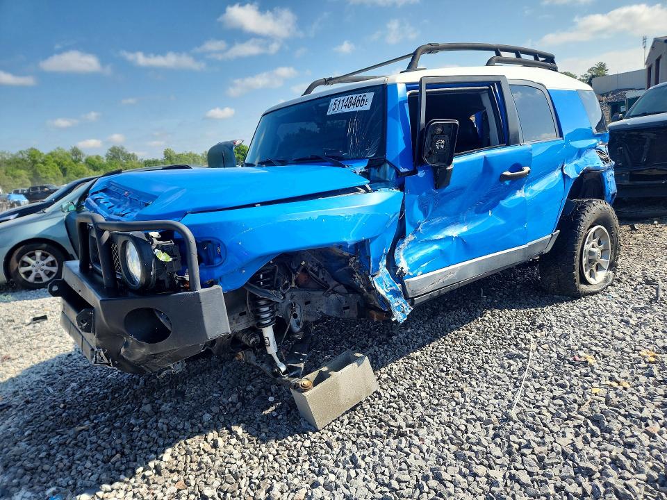 2007 Toyota Fj Cruiser მანქანა იყიდება აუქციონზე, vin: JTEZU11F270011821, აუქციონის ნომერი: 51148466