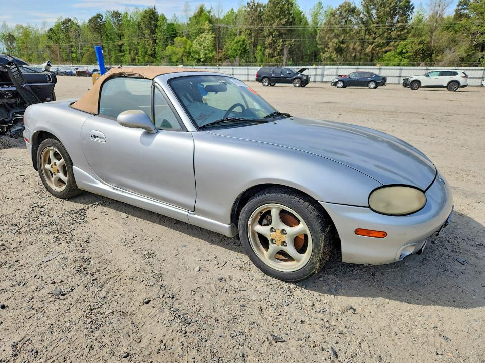 2000 Mazda Mx-5 Miata მანქანა იყიდება აუქციონზე, vin: JM1NB3538Y0146484, აუქციონის ნომერი: 49875226