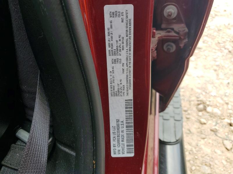 Aukcja sprzedaży 2025 Ram 1500, vin: 1C6RREBG3SN580782, numer aukcji: 51205606