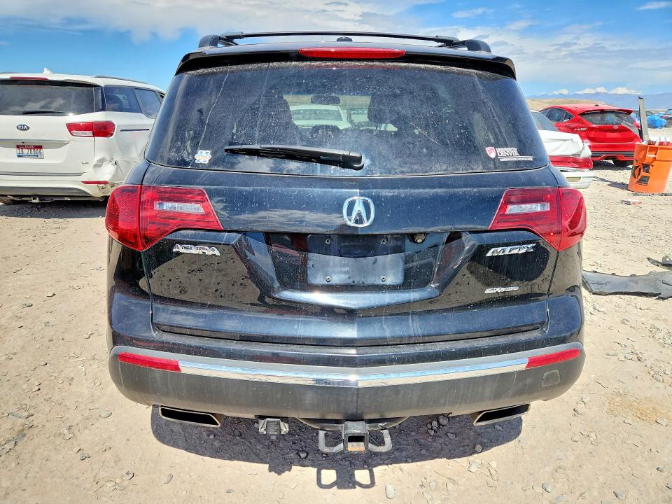 49493806 :رقم المزاد ، 2HNYD2H50BH527211 vin ، 2011 Acura Mdx مزاد بيع