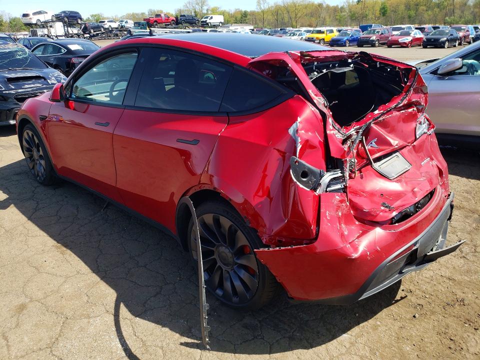 51381756 :رقم المزاد ، 7SAYGDEF0NF309773 vin ، 2022 Tesla Model Y مزاد بيع
