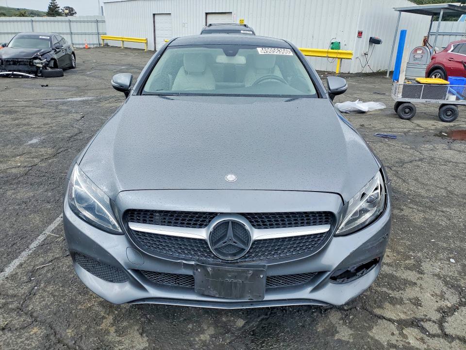 2017 Mercedes-benz C მანქანა იყიდება აუქციონზე, vin: WDDWJ4JB9HF434916, აუქციონის ნომერი: 49056366