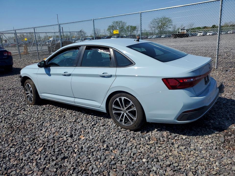 50783036 :رقم المزاد ، 3VWBX7BU2SM035438 vin ، 2025 Volkswagen Jetta مزاد بيع