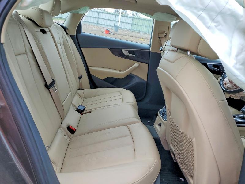 2017 Audi A4 მანქანა იყიდება აუქციონზე, vin: WAUANAF40HN047160, აუქციონის ნომერი: 49650496