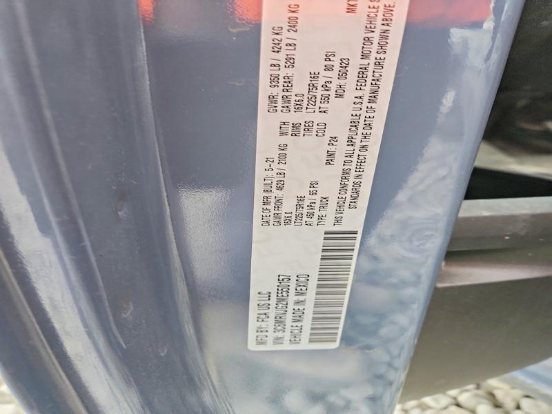 2021 Ram Promaster 3500 მანქანა იყიდება აუქციონზე, vin: 3C6MRVJG2ME550157, აუქციონის ნომერი: 46159626