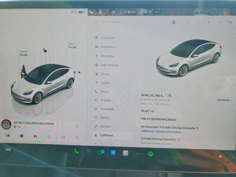 Продажа на аукционе авто 2022 Tesla Model 3, vin: 5YJ3E1EB0NF236929, номер лота: 49682596