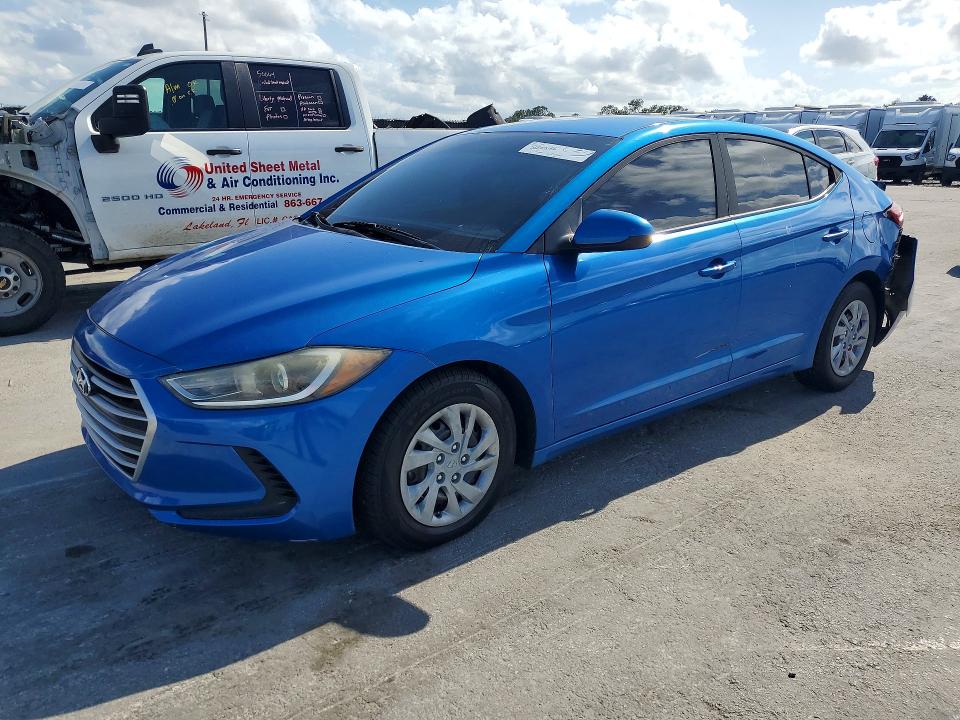 Продажа на аукционе авто 2017 Hyundai Elantra, vin: KMHD74LF7HU075041, номер лота: 51408166
