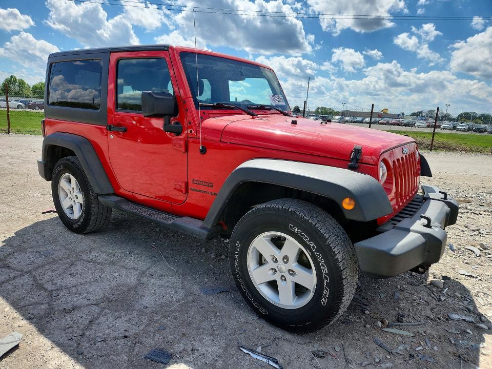 2017 Jeep Wrangler მანქანა იყიდება აუქციონზე, vin: 1C4AJWAGXHL593182, აუქციონის ნომერი: 49753956
