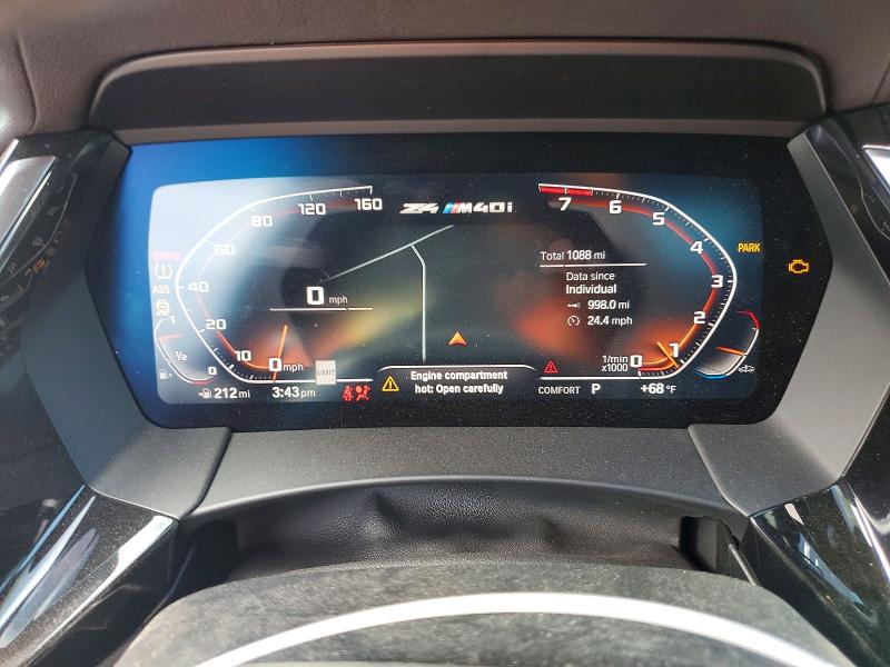 51308386 :رقم المزاد ، WBAHF9C08MWX27792 vin ، 2021 Bmw Z4 مزاد بيع