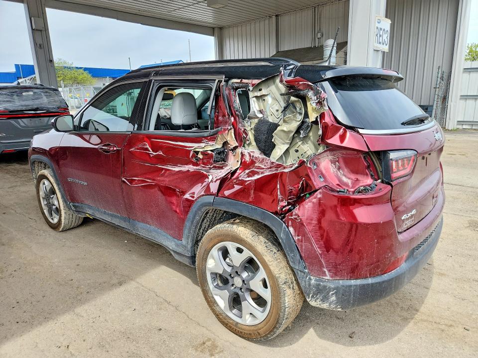 49542756 :رقم المزاد ، 3C4NJDCB8LT244848 vin ، 2020 Jeep Compass مزاد بيع