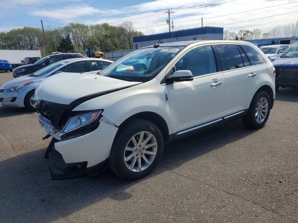 2013 Lincoln Mkx მანქანა იყიდება აუქციონზე, vin: 2LMDJ8JK1DBL40873, აუქციონის ნომერი: 51785616