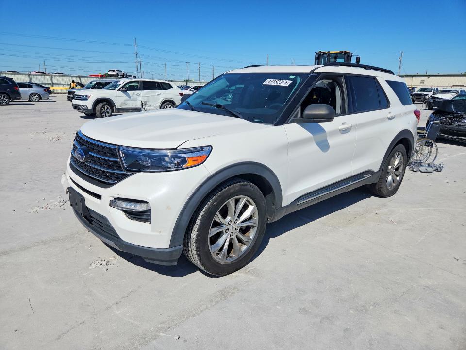 49183366 :رقم المزاد ، 1FMSK7DH6LGC89100 vin ، 2020 Ford Explorer مزاد بيع