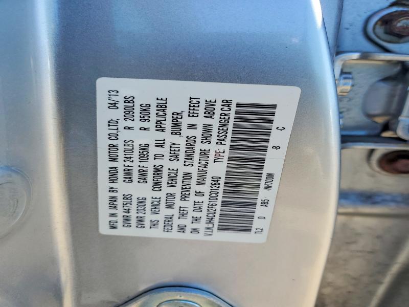 Продаж на аукціоні авто 2013 Acura Tsx, vin: JH4CU2F61DC012640, номер лоту: 48658926