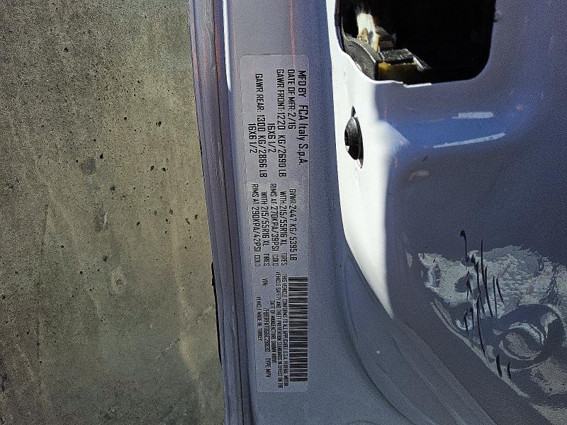 48518776 :رقم المزاد ، ZFBERFAT0G6C28830 vin ، 2016 Ram Promaster City مزاد بيع