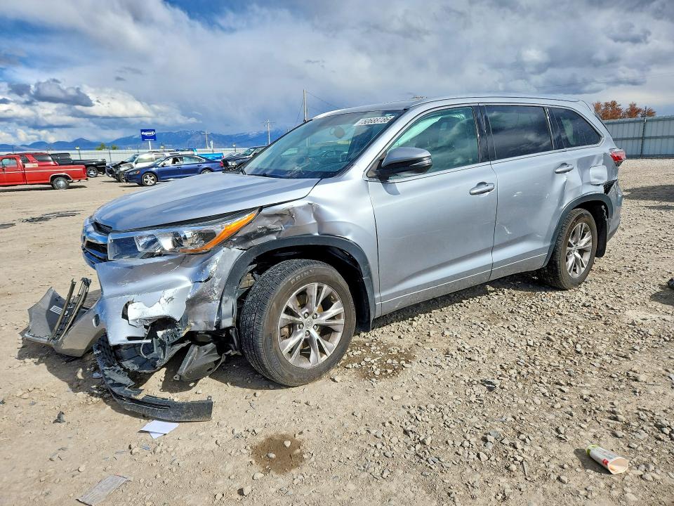 Aukcja sprzedaży 2014 Toyota Highlander, vin: 5TDJKRFH8ES031940, numer aukcji: 50688786