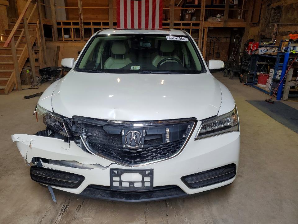 2015 Acura Mdx მანქანა იყიდება აუქციონზე, vin: 5FRYD4H49FB014591, აუქციონის ნომერი: 48707586