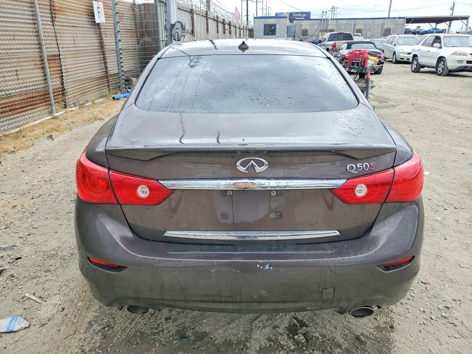 2014 Infiniti Q50 მანქანა იყიდება აუქციონზე, vin: JN1BV7AP3EM683135, აუქციონის ნომერი: 50787406