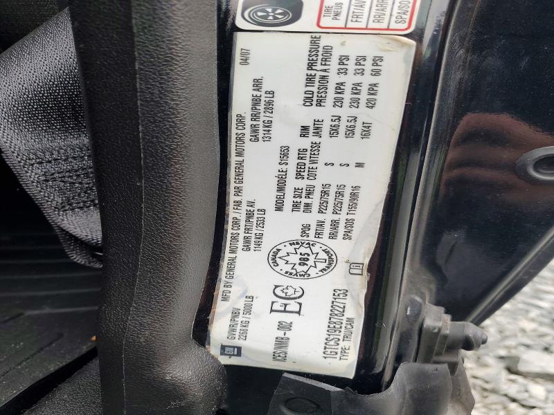 Продаж на аукціоні авто 2007 Gmc Canyon, vin: 1GTCS19E878227153, номер лоту: 51829456