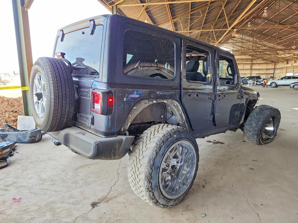 2021 Jeep Wrangler Unlimited მანქანა იყიდება აუქციონზე, vin: 1C4HJXDG0MW815415, აუქციონის ნომერი: 51019576