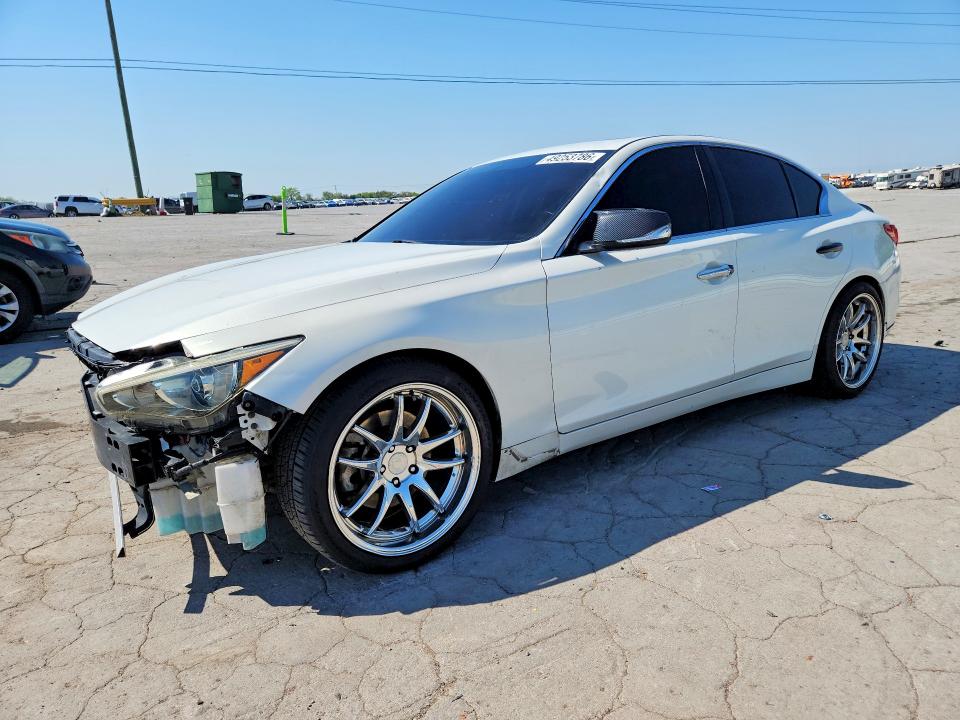 49253786 :رقم المزاد ، JN1BV7AR3EM693777 vin ، 2014 Infiniti Q50 مزاد بيع
