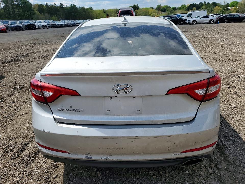 2015 Hyundai Sonata მანქანა იყიდება აუქციონზე, vin: 5NPE24AF8FH187185, აუქციონის ნომერი: 50168556