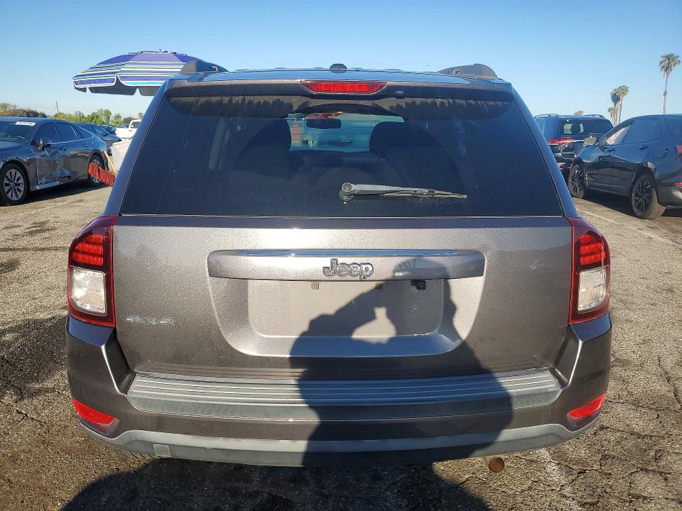 2016 Jeep Compass მანქანა იყიდება აუქციონზე, vin: 1C4NJDBB4GD780063, აუქციონის ნომერი: 48188776