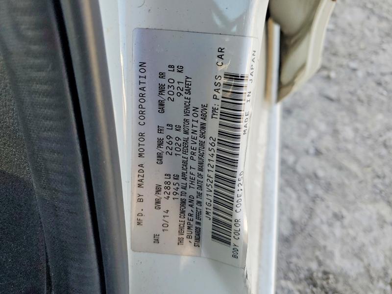 Продаж на аукціоні авто 2015 Mazda 6, vin: JM1GJ1V52F1214562, номер лоту: 48736186