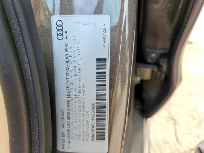 Продажа на аукционе авто 2015 Audi A6, vin: WAUDFAFC1FN036800, номер лота: 48437706