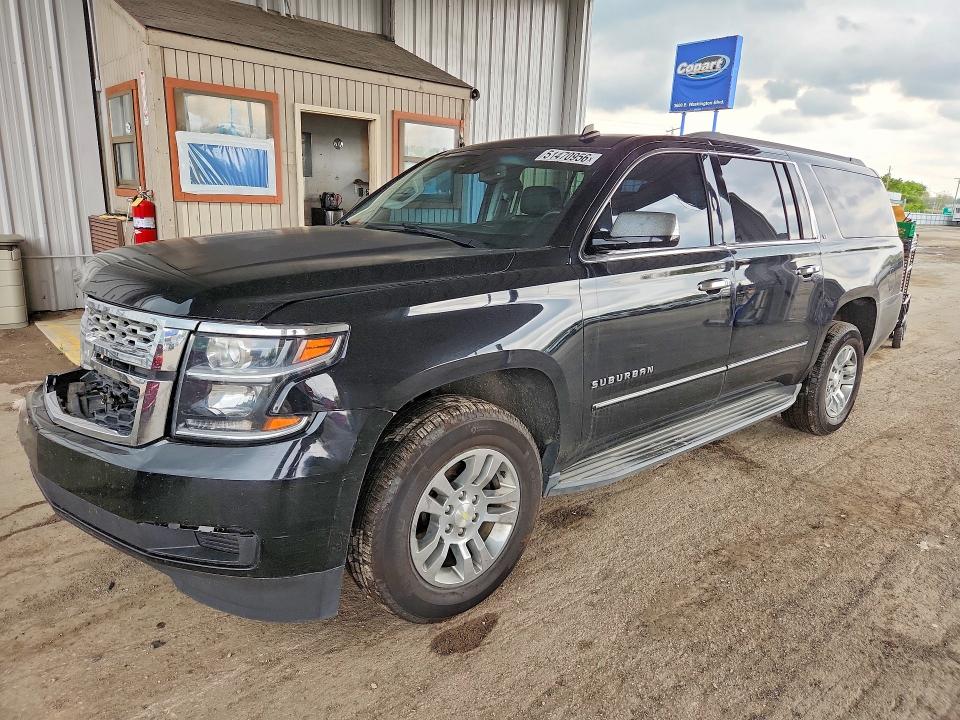 51470956 :رقم المزاد ، 1GNSKJKC6FR168415 vin ، 2015 Chevrolet Suburban مزاد بيع