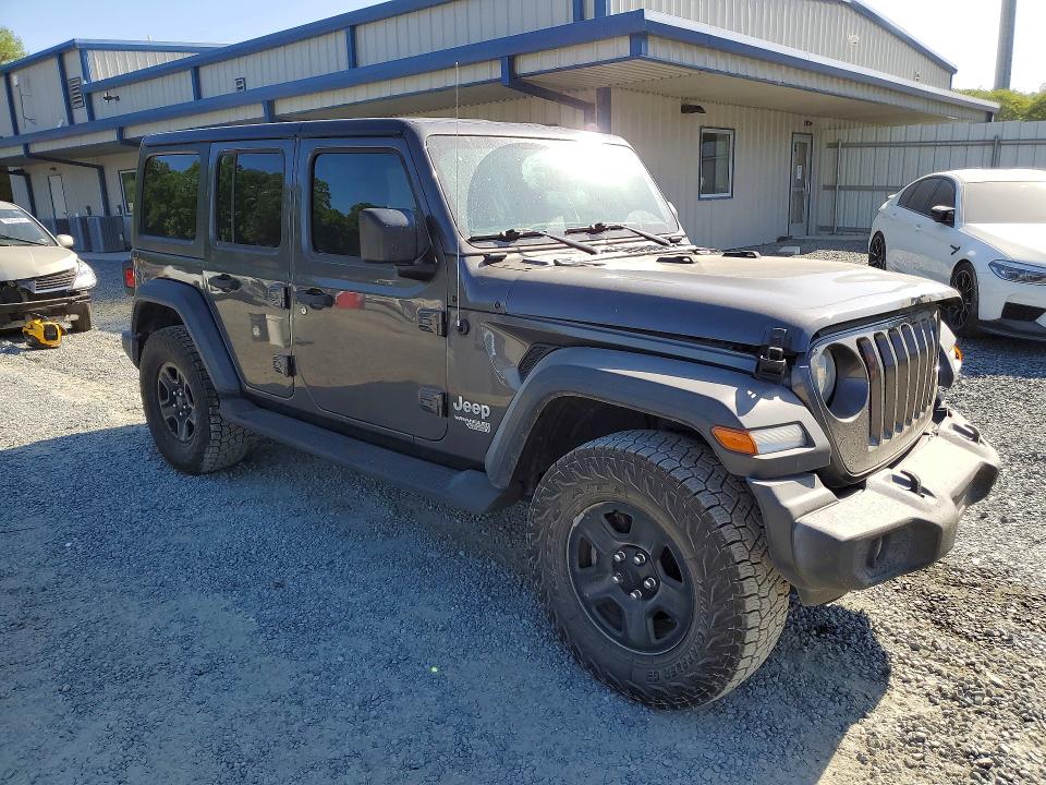 50802186 :رقم المزاد ، 1C4HJXDGXKW599389 vin ، 2019 Jeep Wrangler Unlimited مزاد بيع