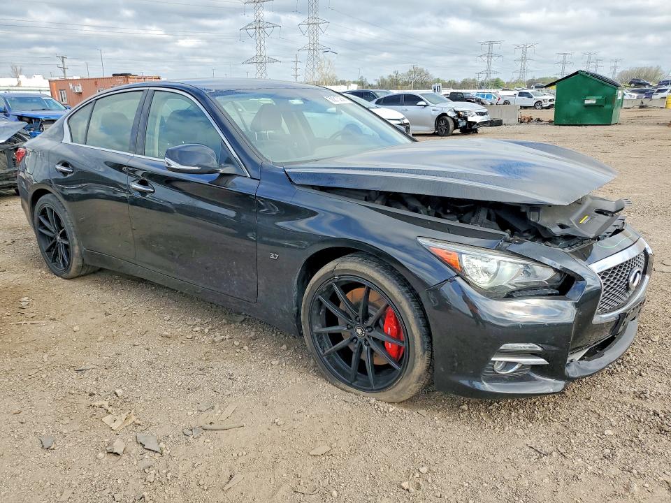 2015 Infiniti Q50 მანქანა იყიდება აუქციონზე, vin: JN1BV7AR7FM398229, აუქციონის ნომერი: 50813286