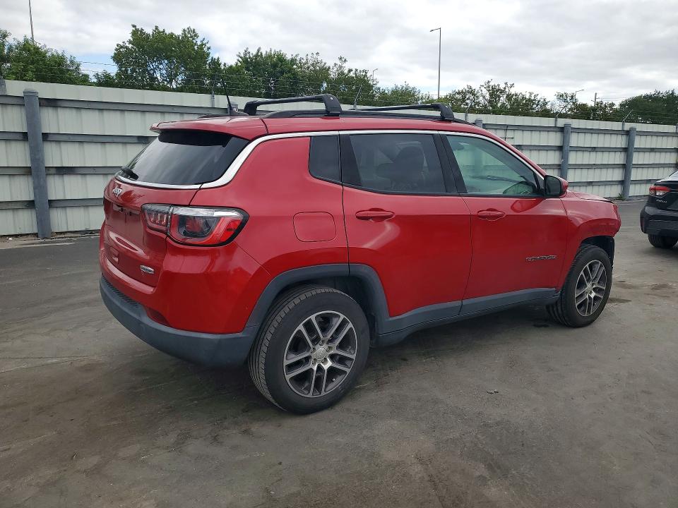 Продаж на аукціоні авто 2018 Jeep Compass, vin: 3C4NJCBB4JT487890, номер лоту: 49809816
