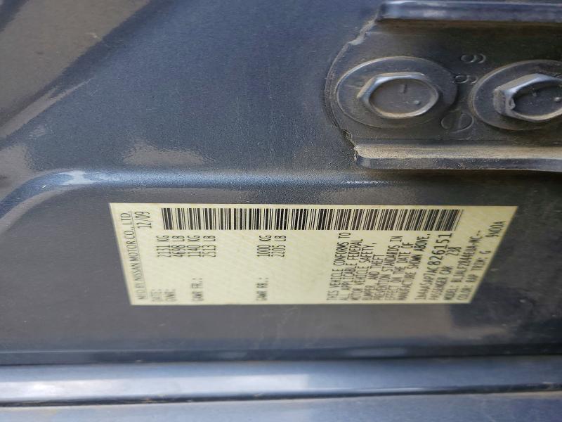 Aukcja sprzedaży 2010 Nissan Maxima, vin: 1N4AA5AP7AC826151, numer aukcji: 51145766