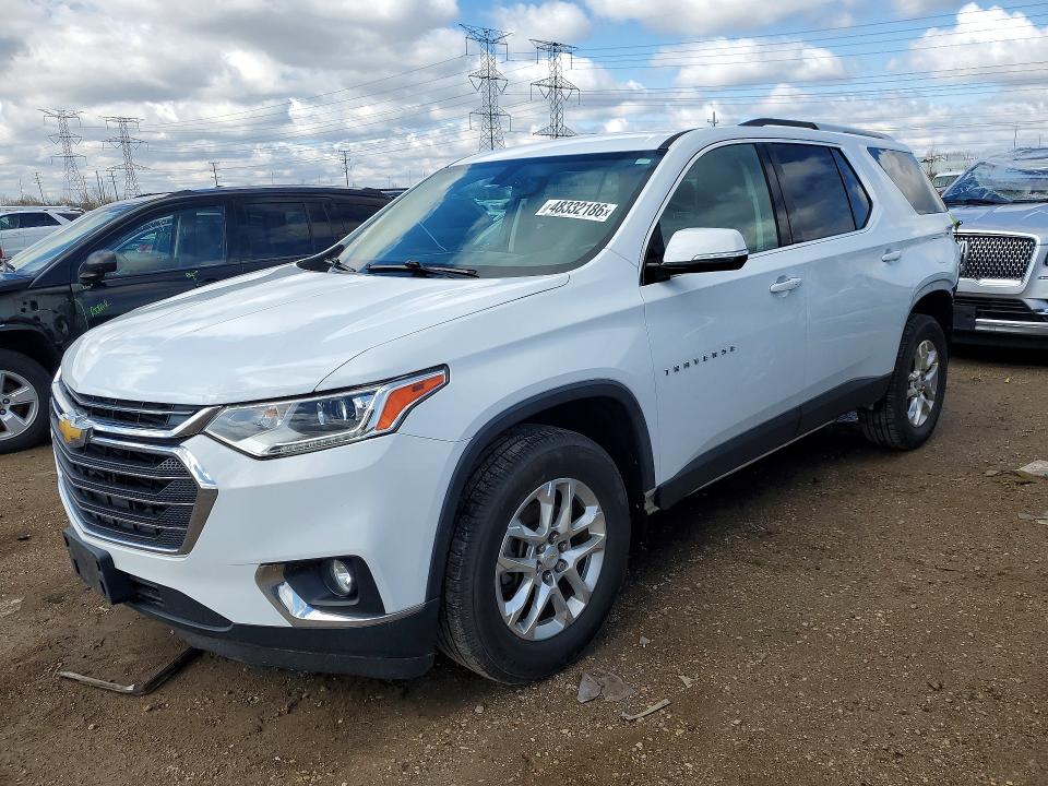 2018 Chev Traverse მანქანა იყიდება აუქციონზე, vin: 1GNERGKW1JJ130149, აუქციონის ნომერი: 48332186