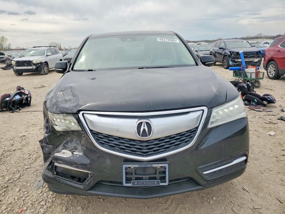 Aukcja sprzedaży 2016 Acura Mdx, vin: 5FRYD4H4XGB059024, numer aukcji: 49378986