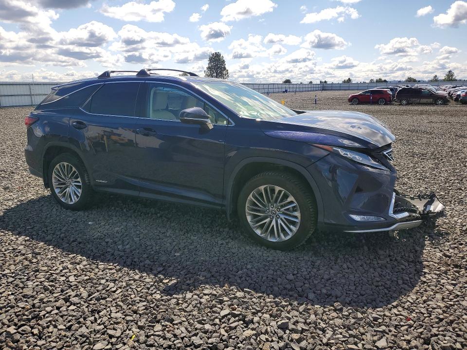 50486756 :رقم المزاد ، JTJJGKFA9L2012617 vin ، 2020 Lexus Rx مزاد بيع