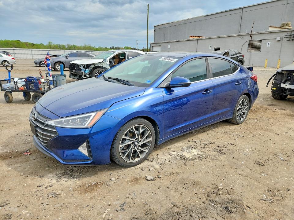 2019 Hyundai Elantra მანქანა იყიდება აუქციონზე, vin: 5NPD84LF9KH409346, აუქციონის ნომერი: 48956916