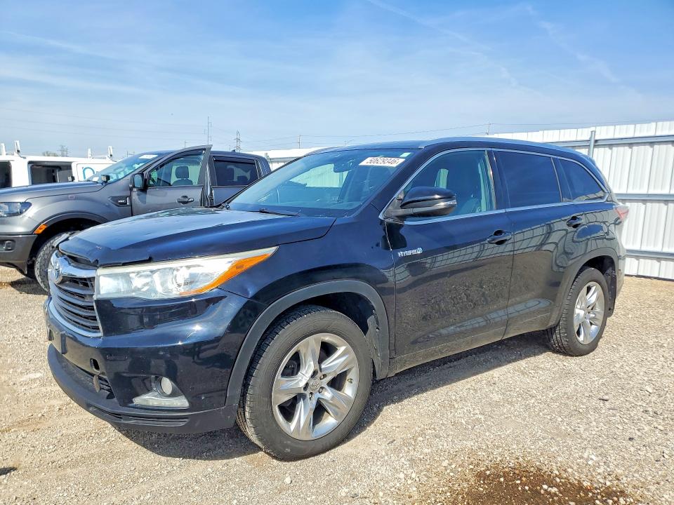 Auction sale of the 2015 Toyota Highlander Hybrid, vin: 5TDDCRFH0FS011354, lot number: 50629346