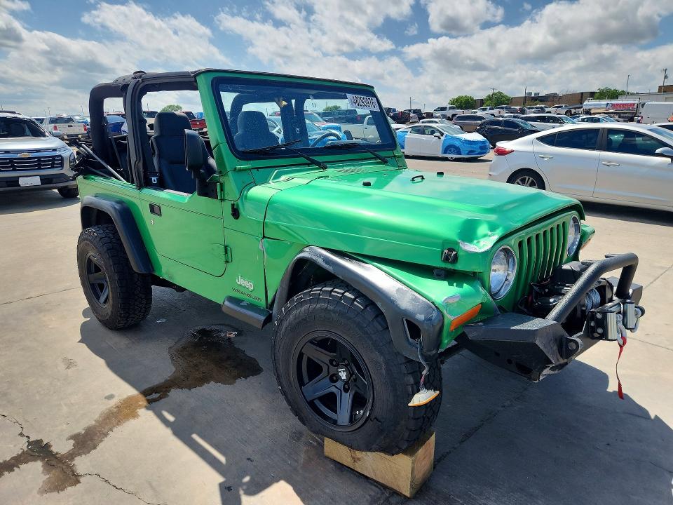 Продажа на аукционе авто 2004 Jeep Wrangler / Tj, vin: 1J4FA29124P731826, номер лота: 48293976