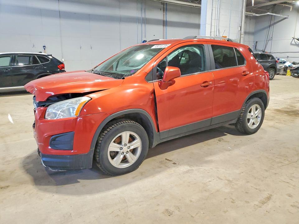 48816706 :رقم المزاد ، 3GNCJRSB5FL117508 vin ، 2015 Chevrolet Trax Lt 4dr Awd مزاد بيع